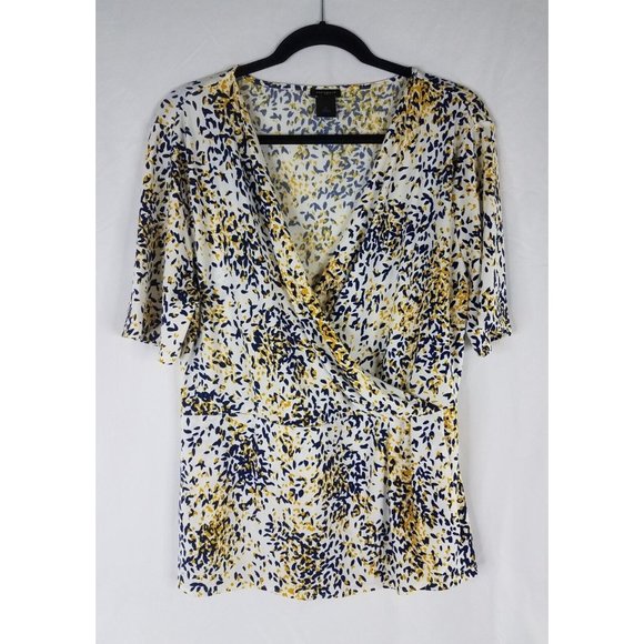 Ann Taylor Tops - Ann Taylor Top Blouse Women Size XL Multicolor Pattern Business Casual